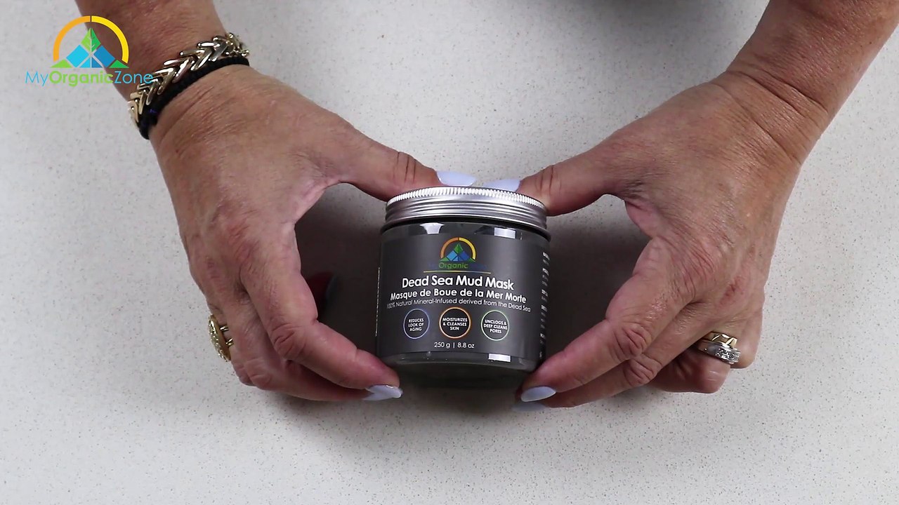 Dead Sea Mud Mask, Facial Pore Cleanser Tutorial by My Organic Zone