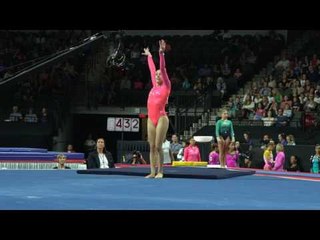 Leah Clapper – Floor Exercise – 2017 U.S. Classic – Senior Competition