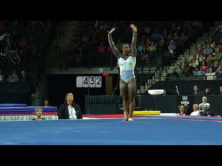 Jordan Chiles – Floor Exercise – 2017 U.S. Classic – Senior Competition