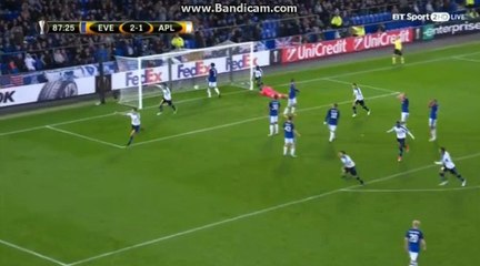 Super Goal Hector Yuste HD Everton 2 - 2 Apollon 28.09.2017 HD