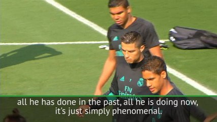 Ronaldo has already created football history - Varane