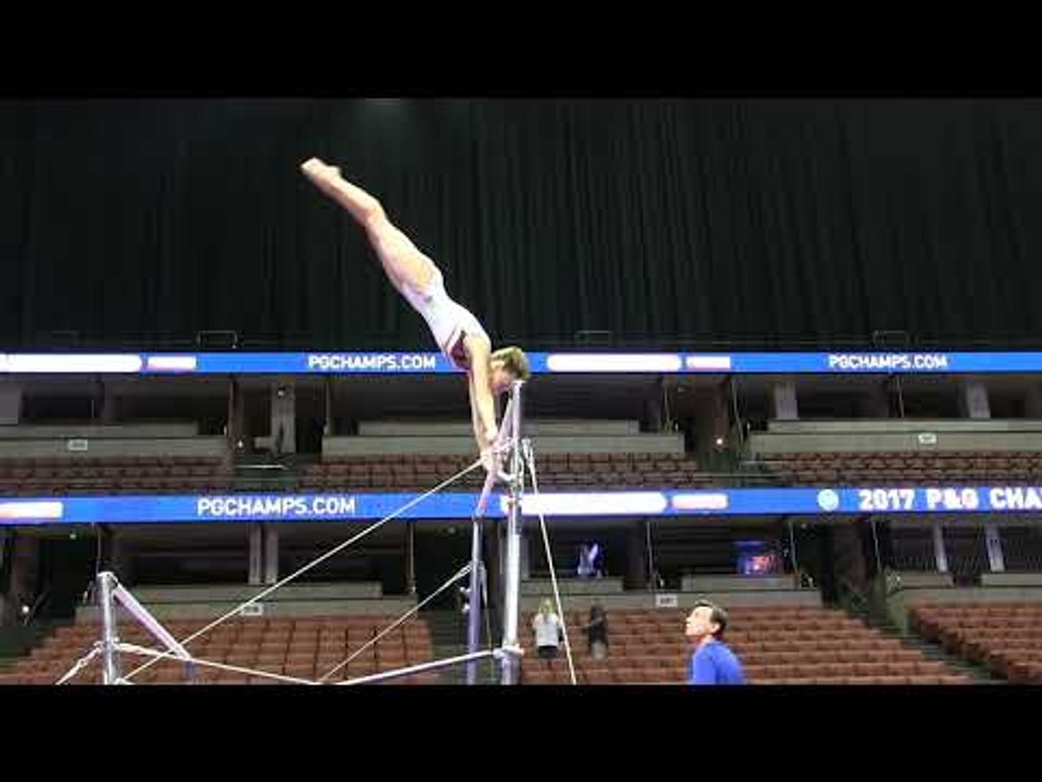 Alyona Shchennikova - Uneven Bars - 2017 P&G Championships - Podium Training