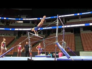 Morgan Hurd - Uneven Bars - 2017 P&G Championships - Podium Training