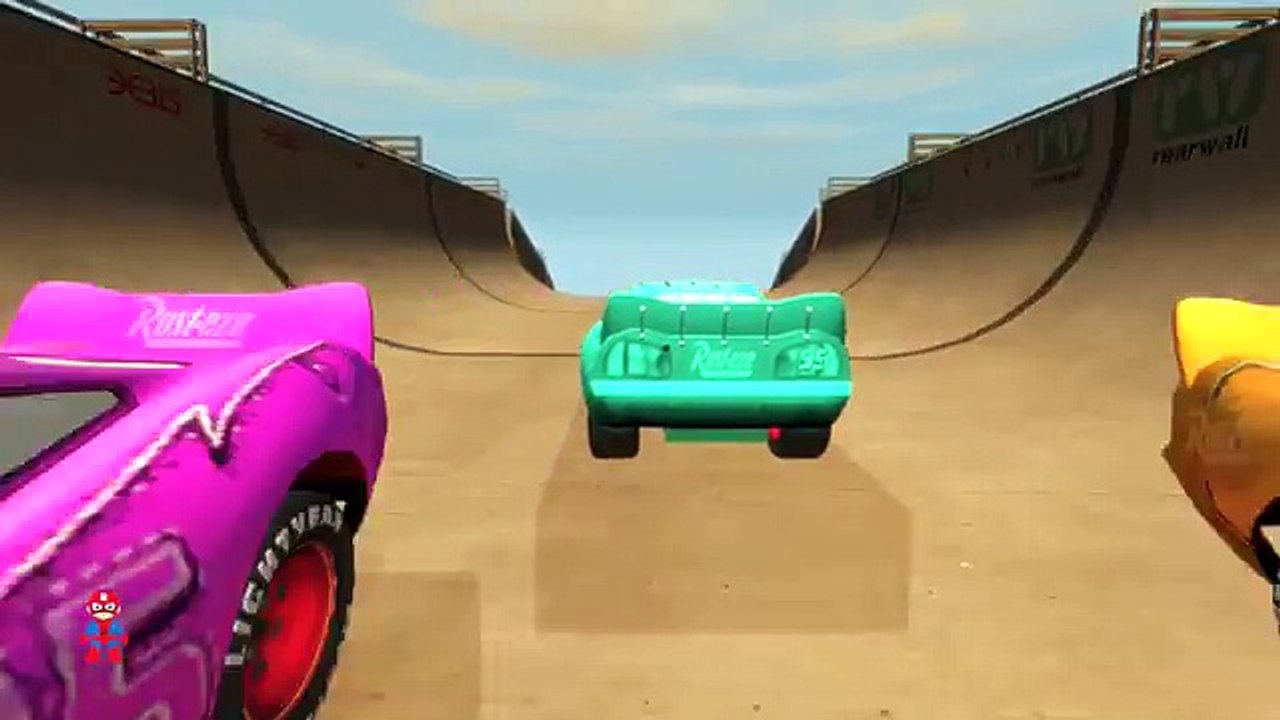 Spiderman & Custom Lightning McQueen CARS & Nursery Rhymes A+SuperheroSchool