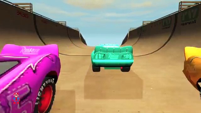 Spiderman & Custom Lightning McQueen CARS & Nursery Rhymes A+SuperheroSchool