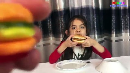 GUMMY FOOD vs REAL FOOD CHALLENGE for Kids Eats REAL SAUSAGE & Gross CHIPS Candy Minnie Toysreview
