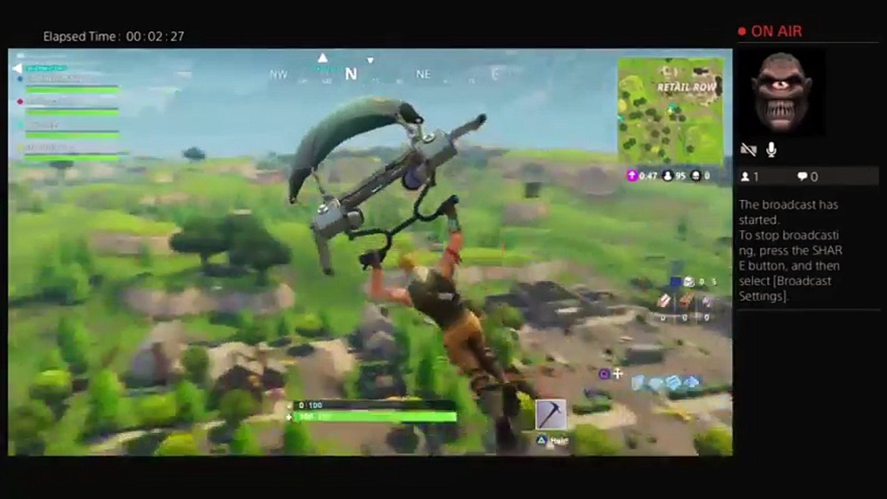 First Fornite Gameplay