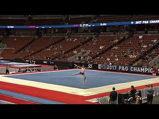 Samuel Phillips - Floor Exercise - 2017 P&G Championships Junior Men Day 1