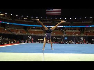 Akash Modi - Floor Exercise - 2017 P&G Championships - Senior Men - Day 1