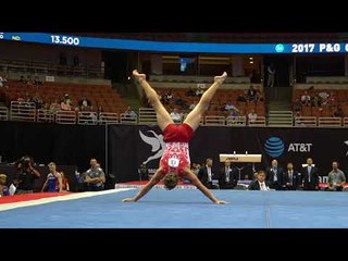 Eddie Penev - Floor Exercise - 2017 P&G Championships - Senior Men - Day 1