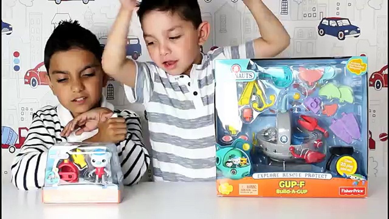 Octonauts Gup F & Barnacles Heat Proof Suit Video by Hitzh Toys