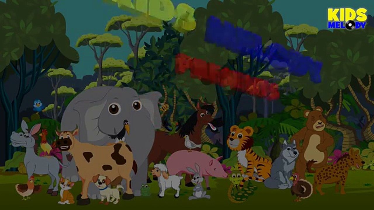 Sounds Of Animals | English Nursery Rhymes With Lyrics