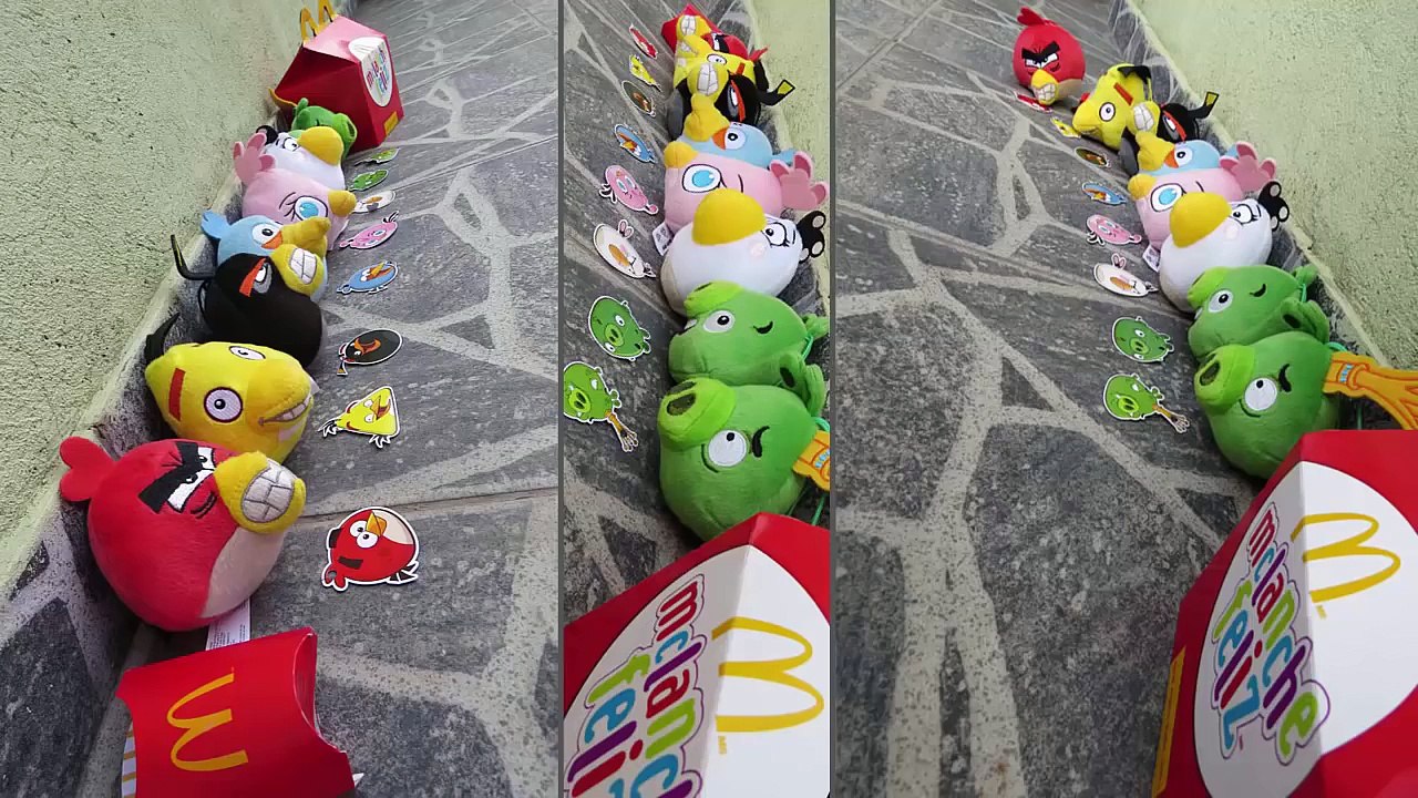 angry birds mcdonalds - mc lanche - Coleção completa - Novembro new