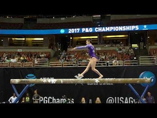 Leah Clapper - Balance Beam - 2017 P&G Championships - Senior Women - Day 1