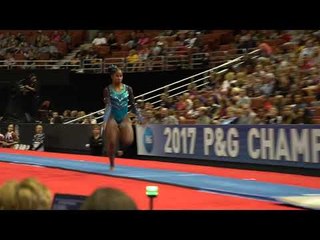 Jordan Chiles - Vault - 2017 P&G Championships - Senior Women - Day 1