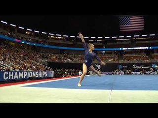 Kalyany Steele - Floor Exercise - 2017 P&G Championships - Senior Women - Day 1