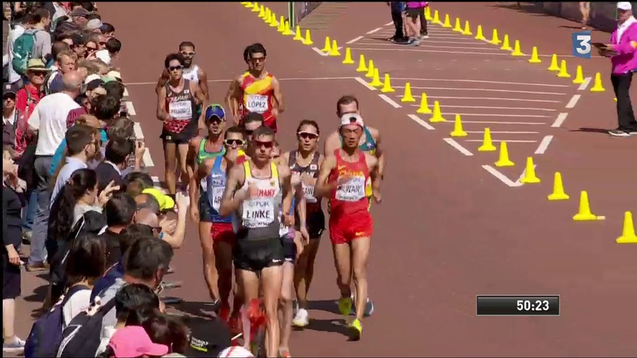 20km marche H - ChM 2017 athlétisme