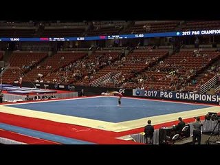 David Willett - Floor - 2017 P&G Championships - Junior Men - Day 2