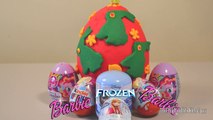 Barbie Kinder Surprise PlAY-DOH Hello Kitty Giant Easter Egg My Little Pony Frozen Toy