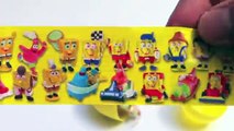 20 kinder surprise eggs Kinder Surprise Mickey Mouse Cars 2 Minnie Mouse Spongebob