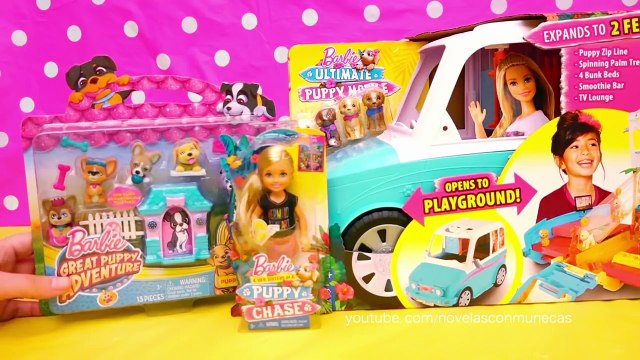 Juguetes de Barbie en español de Una aventura de perritos - Chelsea quiere adoptar unos perritos