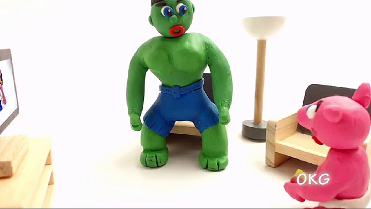 My Peppa Pig Eye Doctor Care Stop Motion Animation Toys Video Play Doh Cartoon Movie