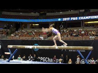 Annie Beard - Balance Beam - 2017 P&G Championships - Junior Women - Day 2