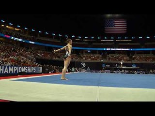 Maile O'Keefe - Floor Exercise - 2017 P&G Championships - Junior Women - Day 2