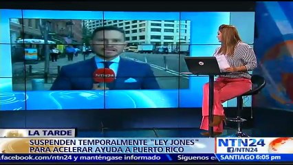 EE. UU. levantó provisionalmente la Ley Jones para agilizar envío de ayuda humanitaria a Puerto Rico