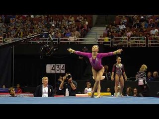 Kalyany Steele - Floor Exercise - 2017 P&G Championships - Senior Women - Day 2