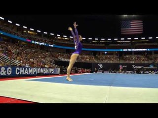 Alyona Shchennikova - Floor Exercise - 2017 P&G Championships - Senior Women - Day 2