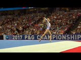 Riley McCusker - Floor Exercise - 2017 P&G Championships - Senior Women - Day 2