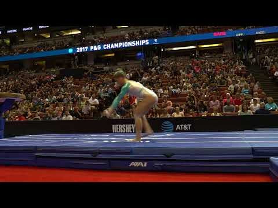 Emily Gaskins - Vault - 2017 P&G Championships - Senior Women - Day 2