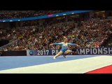 Abby Paulson - Floor Exercise - 2017 P&G Championships - Senior Women - Day 2