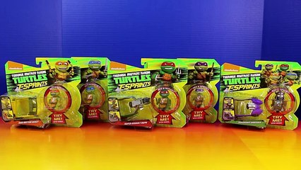 Nickelodeon Teenage Mutant Ninja Turtles TMNT T-Sprints Mikey Donnie Raph Leo Race Smash Shredder