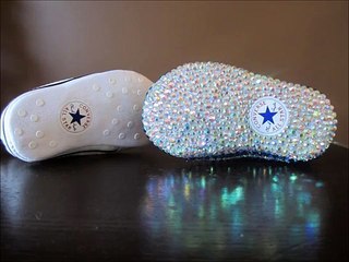 Strassed Converse Shoes for My Baby Boy!