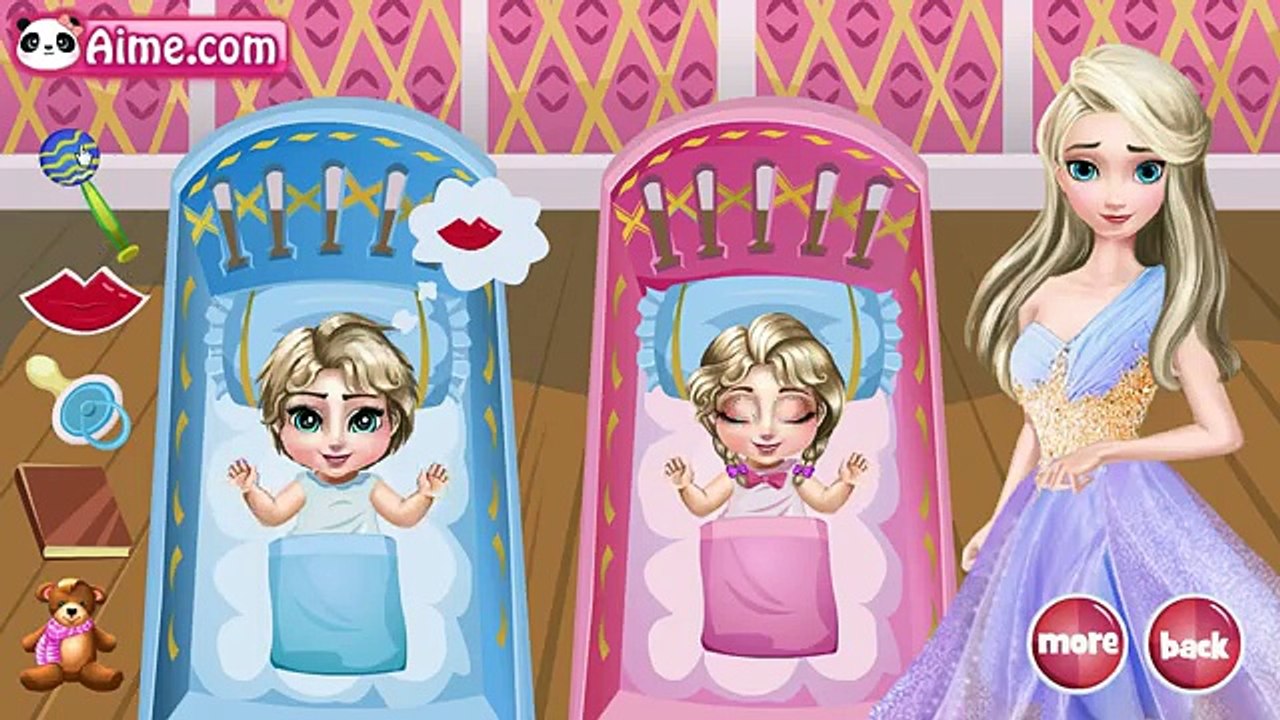 ❤เลี้ยงลูกให้เอลซ่า เจ้าหญิงน้ำแข็ง Elsa Twins Care❤