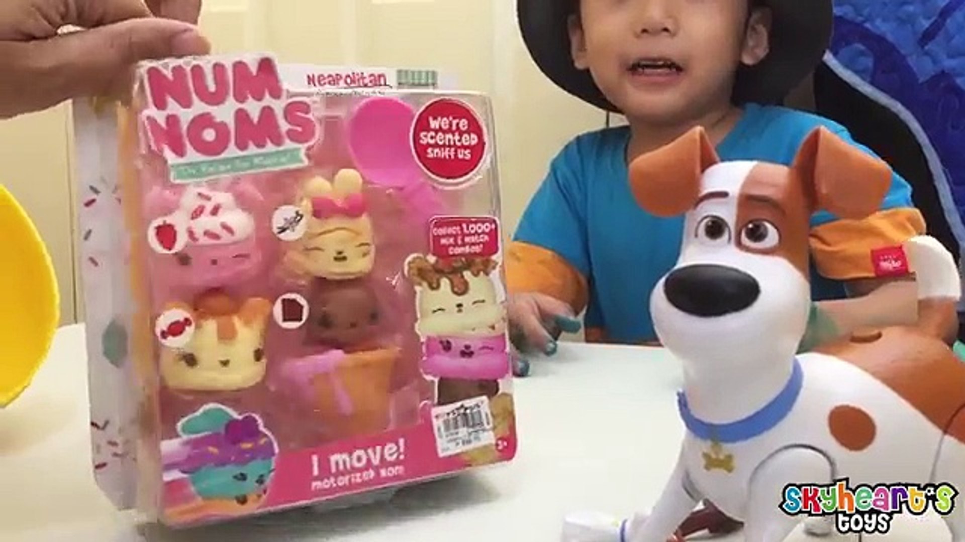 ⁣SNOW SHOWER with the Secret Life of Pets Toys | Max Walking Talking Pets and Mini Pet Figures