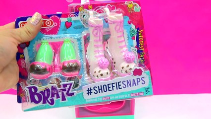 Shoes Display Case + Spinner & Bratz Doll Raya with Fast Food Burger Shoes - Cookieswirlc