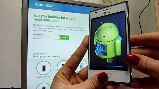Hard Reset LG E612 Optimus L5