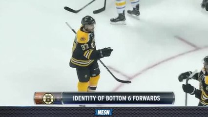 Download Video: NESN Live: Identity Of Bruins' Bottom-Six