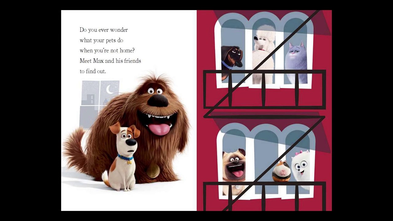The Secret Life of Pets Read Along ~ MEET THE PETS ~ Story Time ~ Bedtime Story Read Aloud Books