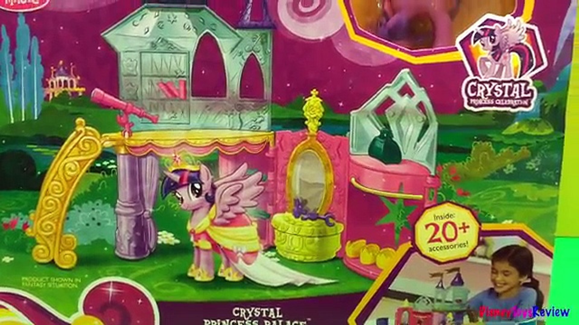 MLP My Little Pony Princess Crystal Palace with Princess Twilight Sparkle  Friendship is Magic, image size:1920x1080