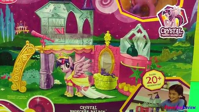 MLP My Little Pony Princess Crystal Palace with Princess Twilight Sparkle Friendship is Magic