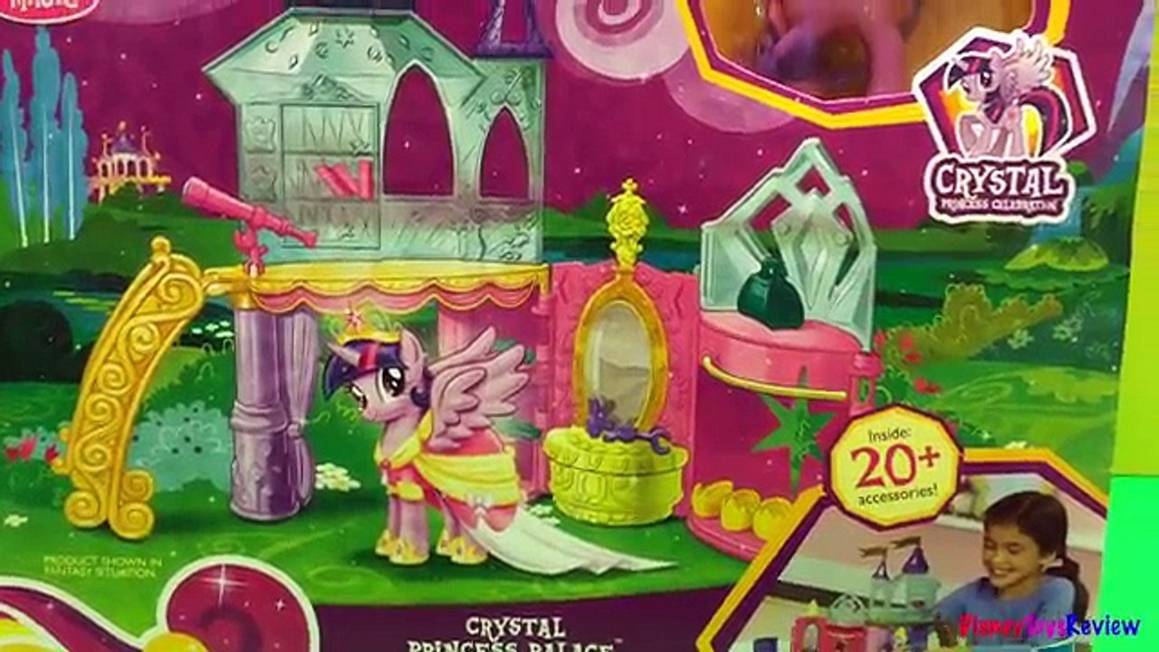 MLP My Little Pony Princess Crystal Palace with Princess Twilight Sparkle Friendship is Magic