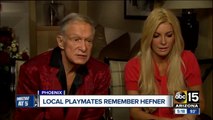 Valley playmate mourns death of Hugh Hefner