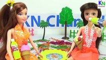 Đồ chơi trẻ em Bé Na búp bê công chúa Clara chơi BIDA Princess doll play Childrens toys
