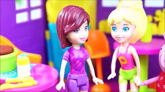 Pig George Peppa Pig e Polly Pocket com Dor de Barriga Soltando Pum! Novelinha da Peppa em Português