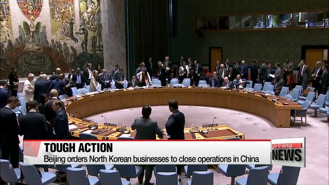 Beijing demands North Korean firms to close operations in China by January