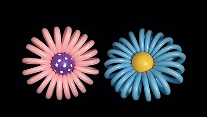 Big Balloon Flower - Balloon Decoration Tutorial